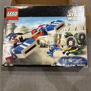 Lego Star Wars ep 1 watto’s junkyard 7186 box only